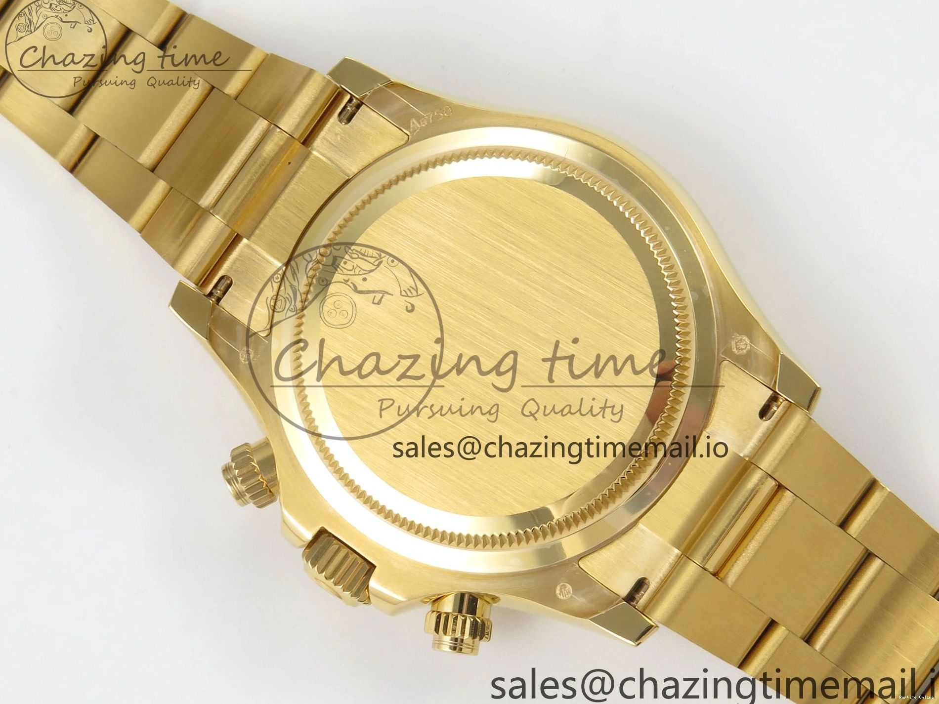 1228 Casual Daytona 126508 YG QF 1:1 Best Edition YG Dial Crystal Markers On YG Bracelet SH4131 V6 (Gain Weight) 305